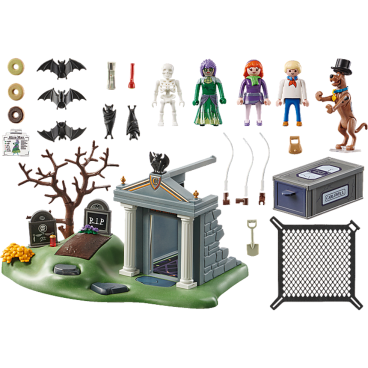 Playmobil SCOOBY-DOO! 70362 'Abenteuer auf dem Friedhof', 70 Teile, ab 5 Jahren - Preisvergleich – Bild 2