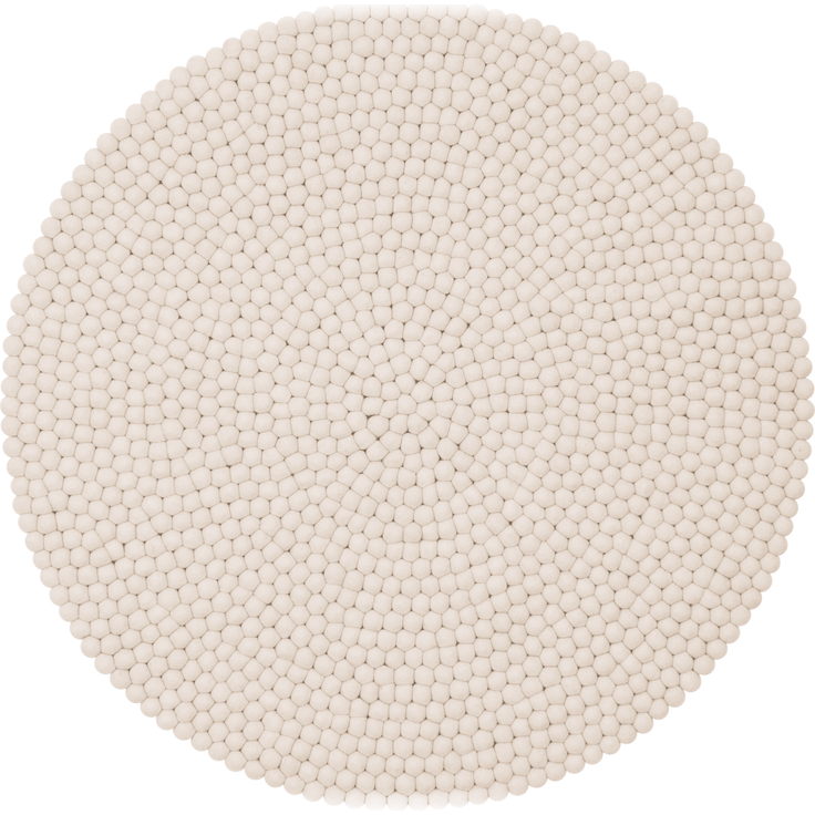 myfelt 'Linéa' Filzkugelteppich 120 cm