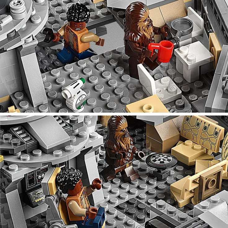 LEGO Star Wars 75257 'Millennium Falcon', 1353 Teile, ab 9 Jahren, viele Details – Bild 7