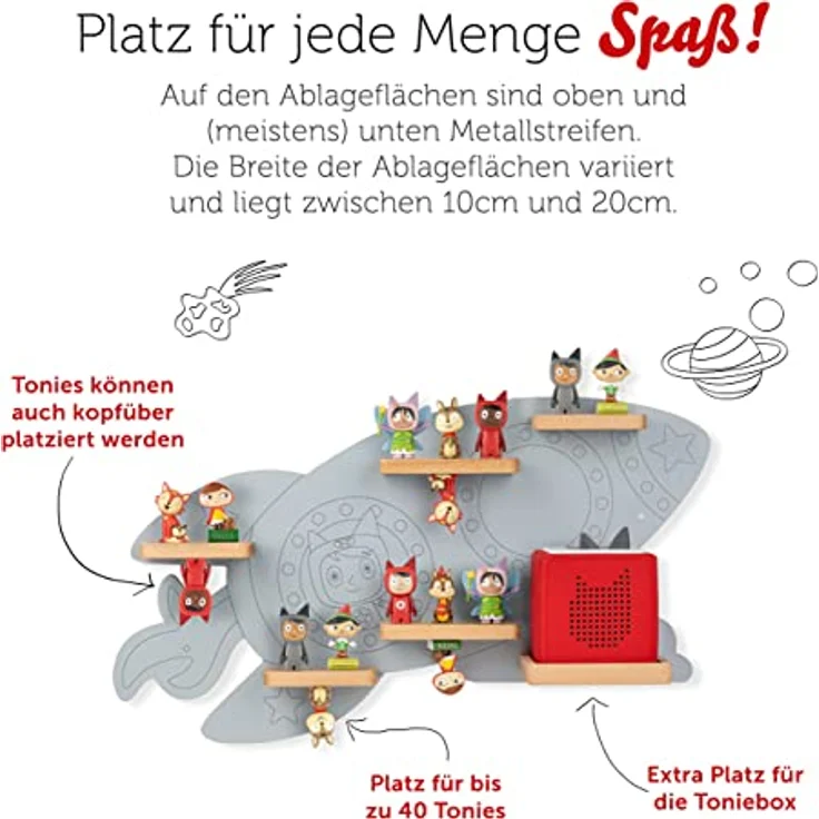 Tonie Toniebox Regal - Durch die Galaxie – Bild 3