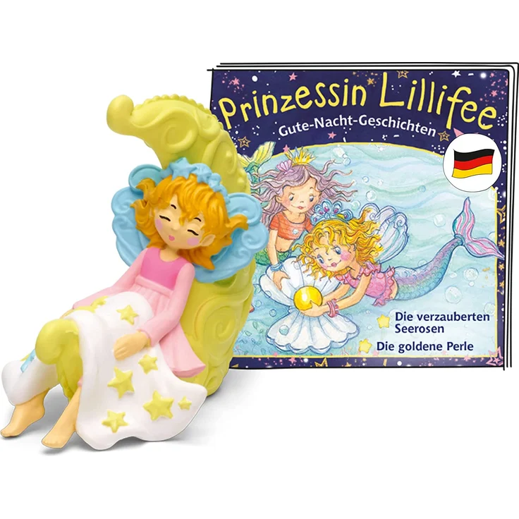 Tonies Prinzessin Lillifee 'Gute-Nacht-Geschichten - Die verzauberten Seerosen/Die goldene Perle', Hörfigur mit 50 Minuten Spielzeit, ab 3 Jahren – Bild 1