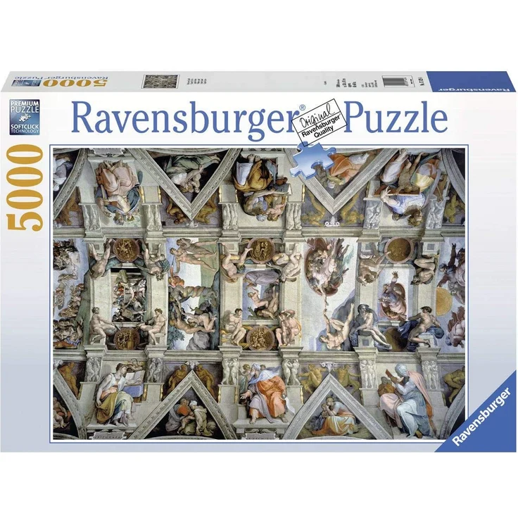 Ravensburger Sixtinische Kapelle Puzzle, 5000 Teile - Preisvergleich – Bild 1