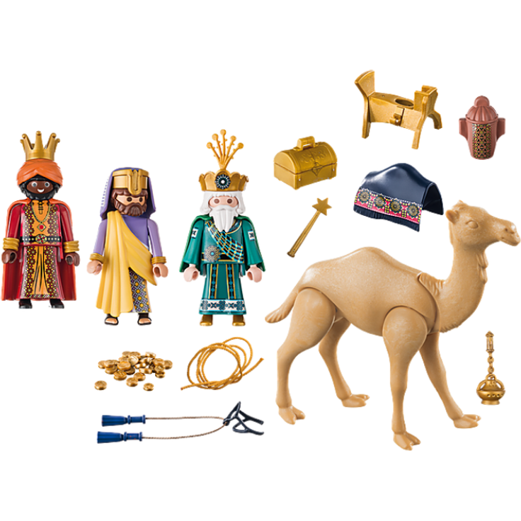 Playmobil Christmas 9497 'Heilige Drei Könige', 58 Teile, ab 4 Jahren – Bild 2