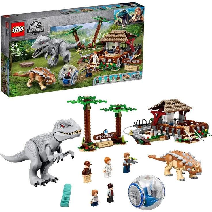LEGO Jurassic World 75941 'Indominus Rex vs. Ankylosaurus', 537 Teile, ab 8 Jahren​ - Preisvergleich – Bild 1