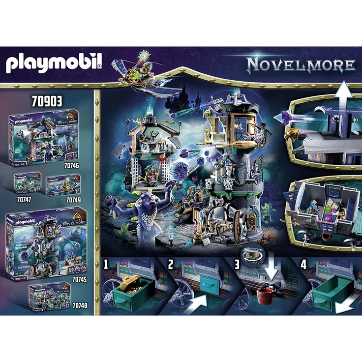 PLAYMOBIL Novelmore 70903 'Violet Vale - Händlerkutsche', 98 Teile, ab 4 Jahren – Bild 4
