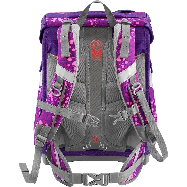 Step by Step Space 'Butterfly Night Ina', Schulranzen-Set, 5-teilig, 20 Liter, Shine-Edition, Lila – Bild 3