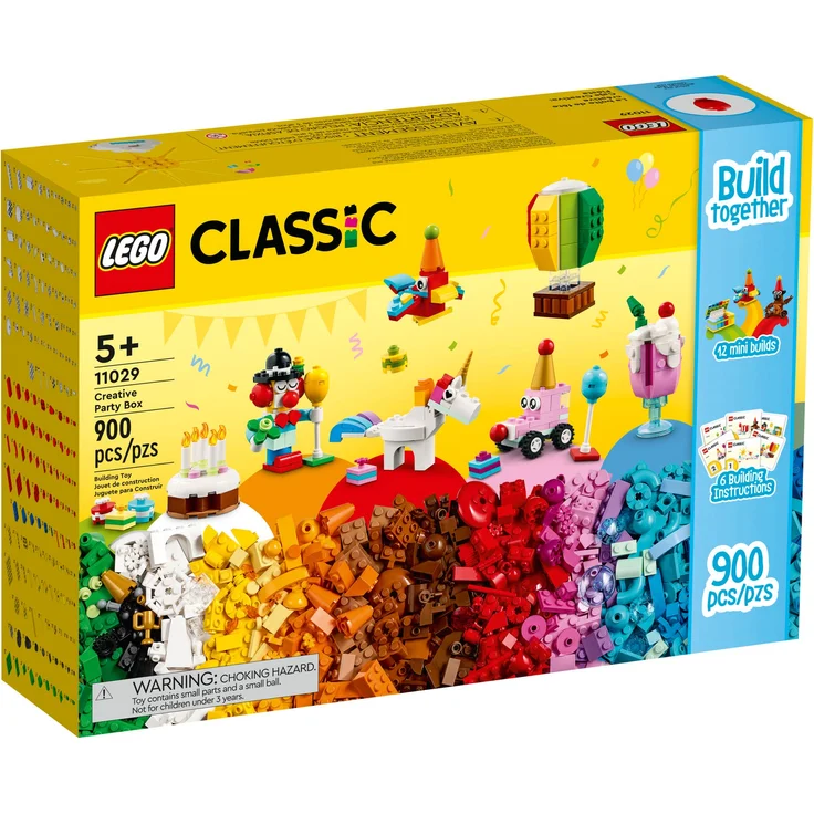 LEGO Classic 11029 'Party Kreativ-Bauset', 900 Teile, ab 5 Jahren – Bild 4