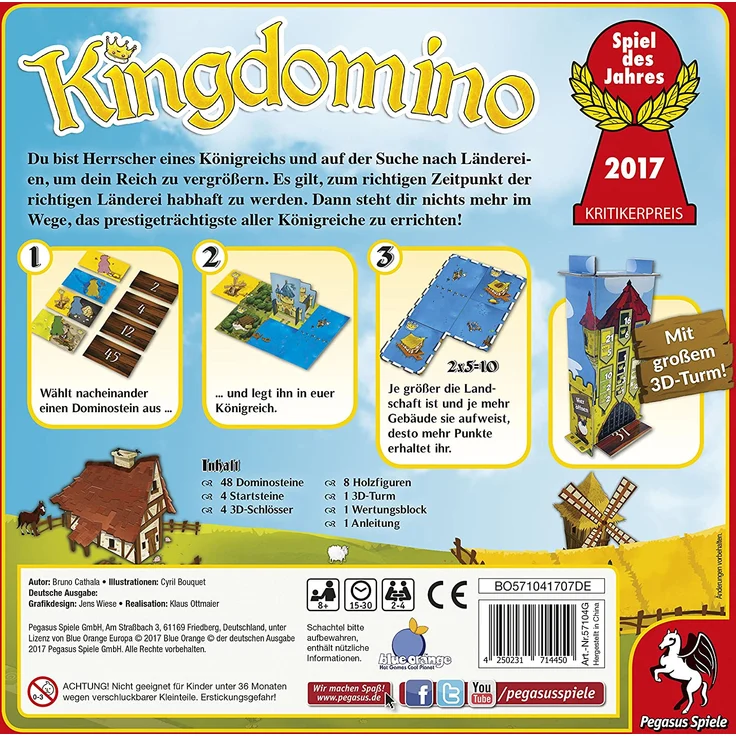 Pegasus Kingdomino, Revised Edition - Preisvergleich – Bild 2