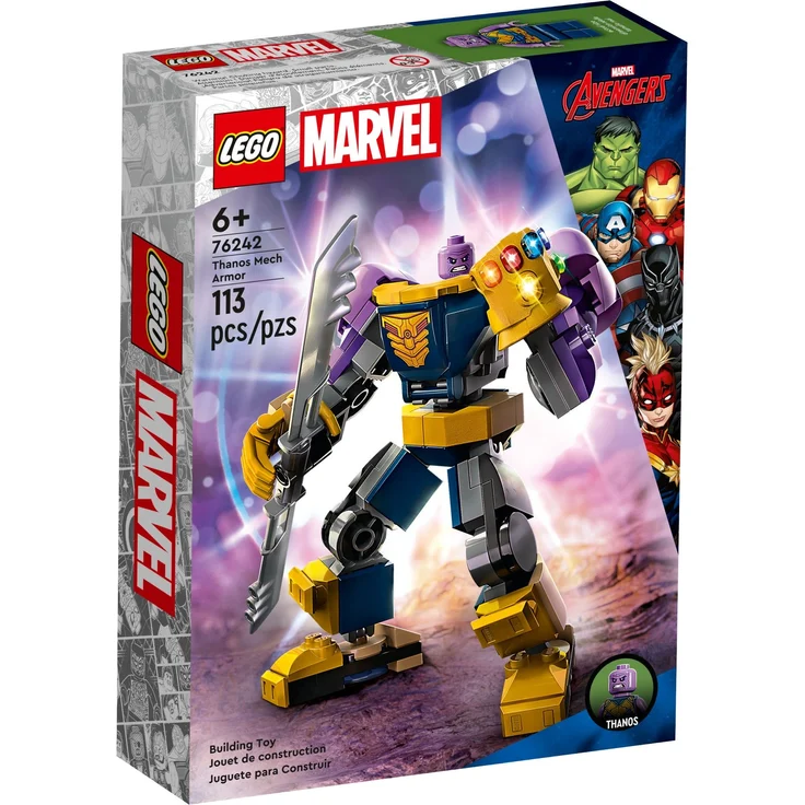 LEGO Marvel 76242 'Thanos Mech', 113 Teile, ab 6 Jahren – Bild 3