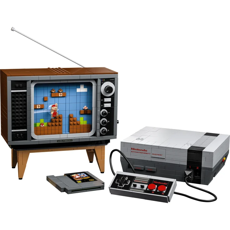 LEGO Super Mario 71374 'Nintendo Entertainment System™', 2646 Teile, ab 18 Jahren, tolles Modell der originalen NES-Konsole, lässt Kindheitserinnerungen wach werden – Bild 2