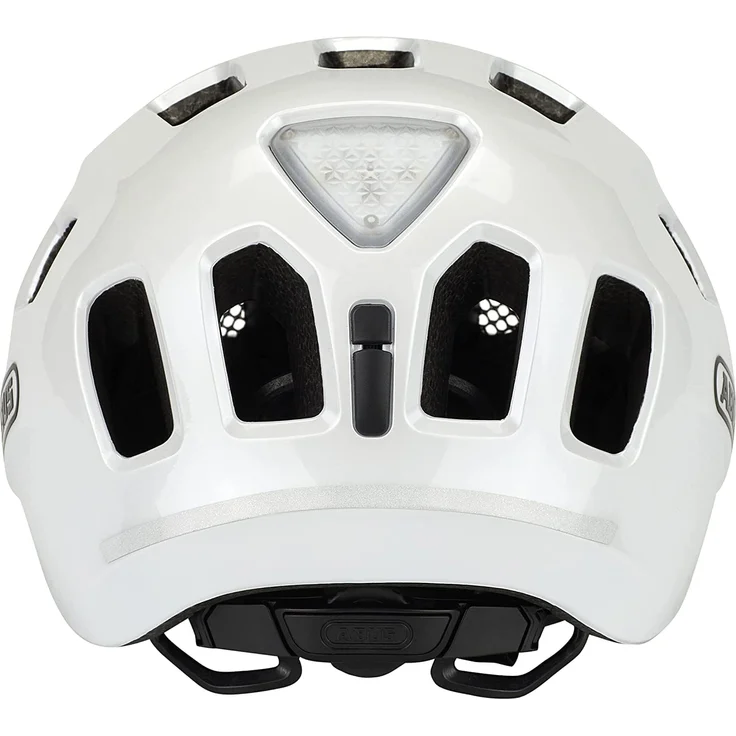 Abus 'Youn-I 2.0' Kinderfahrradhelm polar white, Kopfumfang 48-54 cm, mit integriertem LED-Rücklicht – Bild 5