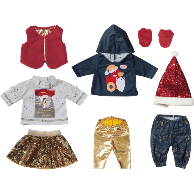 Zapf 832844 'BABY born Adventskalender 2022', ab 3 Jahren, 24 Kleidungsstücke und Accessoires – Bild 2