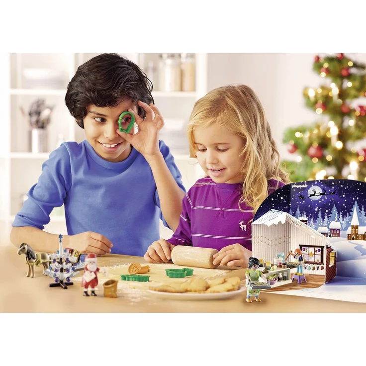 PLAYMOBIL City Life 71088 'Adventskalender Weihnachtsbacken', 56 Teile, ab 4 Jahren - Preisvergleich – Bild 3