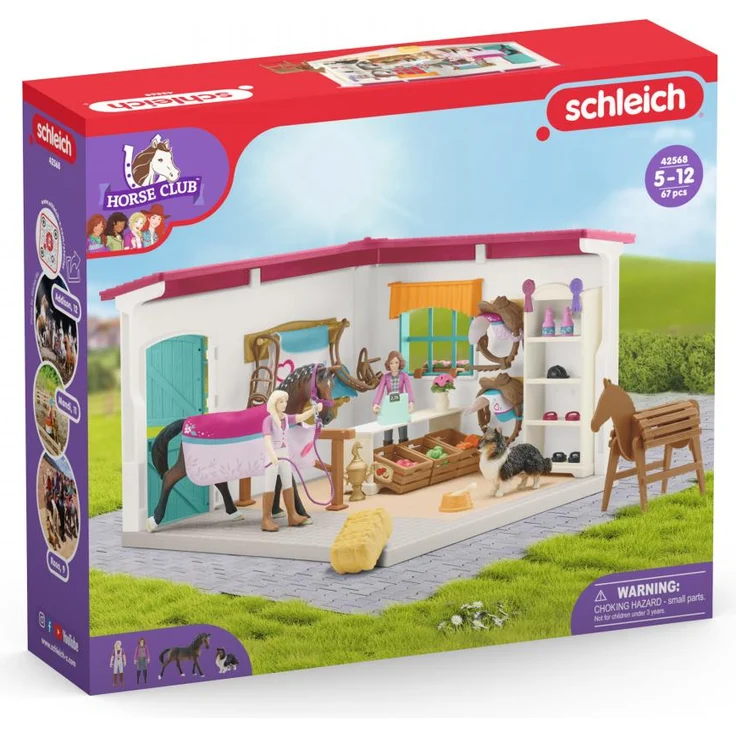 Schleich Horse Club 42568 'Reitshop', ab 5 Jahren, 38 Teile - Preisvergleich – Bild 1