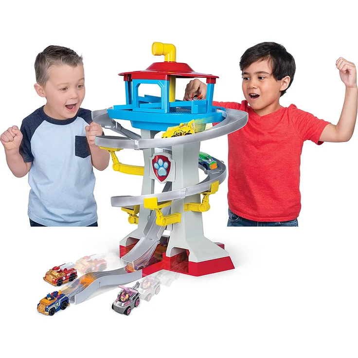 PAW Patrol 6058281 'True Metal Adventure Bay' Spielset inkl. 2 Metallfahrzeugen im Maßstab 1:55 – Bild 7