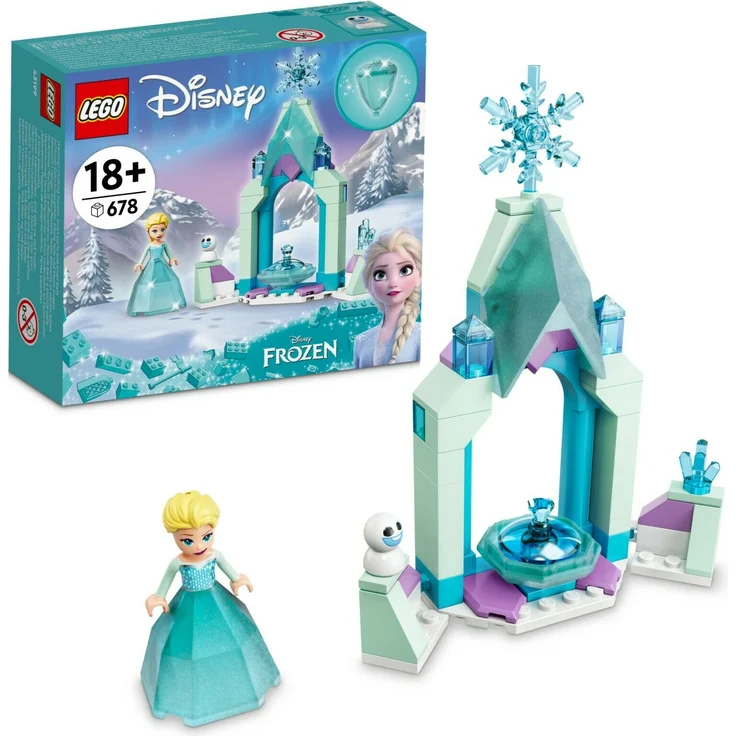 LEGO Disney 43199 'Elsas Schlosshof', 53 Teile, ab 5 Jahren – Bild 1