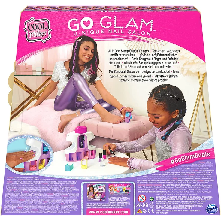 Spin Master 'GO GLAM - Unique Nagel Salon', ab 8 Jahren, mehr als 250 flächendeckende Muster oder individuelle Icons – Bild 3