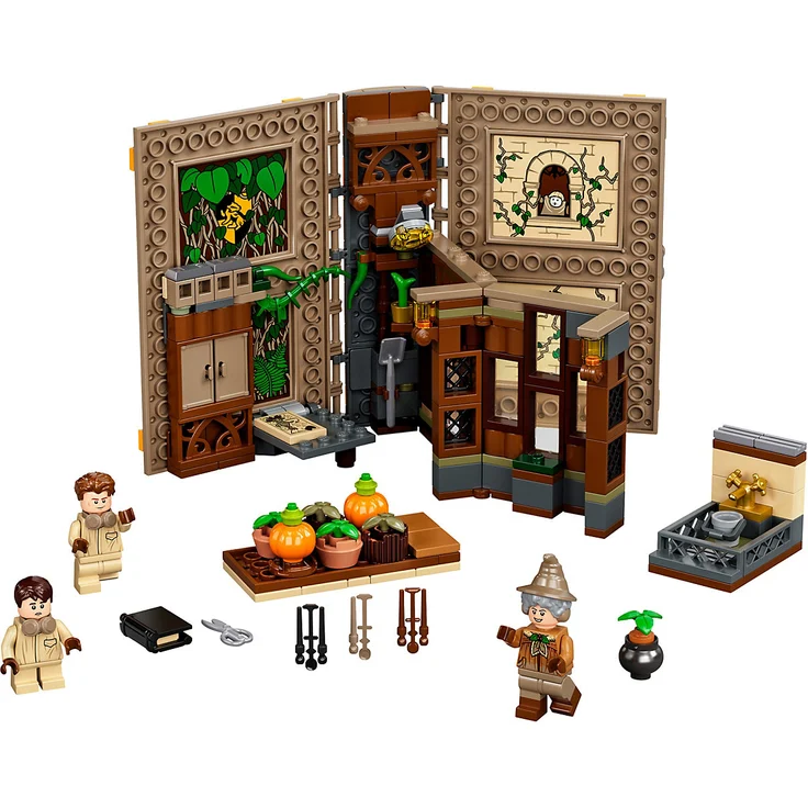 LEGO Harry Potter 76384 'Hogwarts™ Moment: Kräuterkundeunterricht', 233 Teile, ab 8 Jahren, Bauset in Buchform – Bild 3