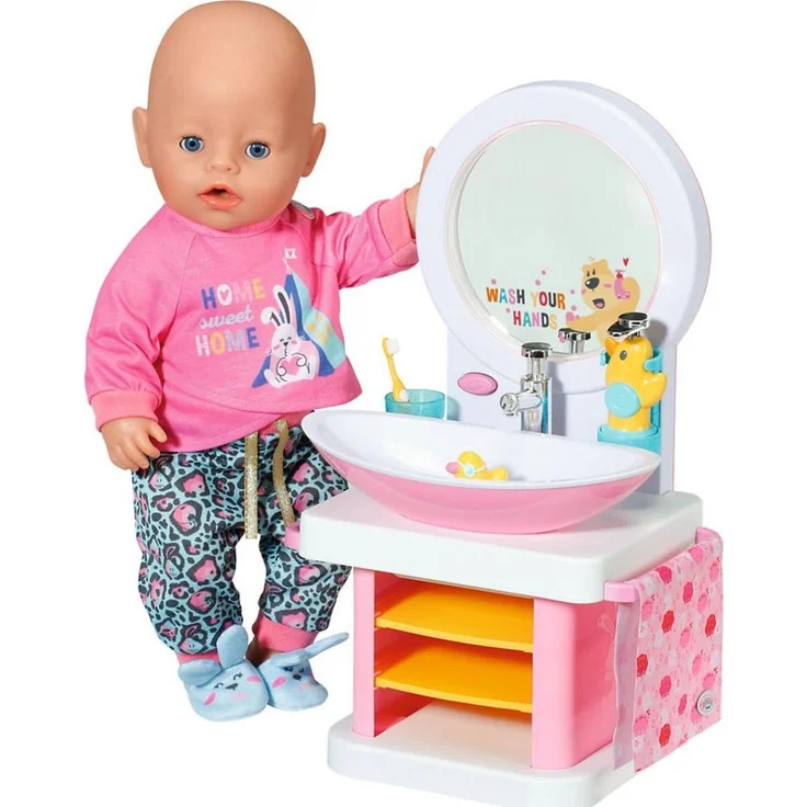 Zapf 832707 'BABY born Bath Handwaschbecken', Puppenzubehör, für Puppen 36cm und 43cm, ab 3 Jahren - Preisvergleich – Bild 2