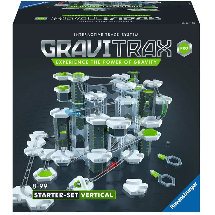 Ravensburger GraviTrax 'Pro Starter-Set Vertical', interaktives Kugelbahnsystem mit zahlreichen Elementen, ab 8 Jahren – Bild 3