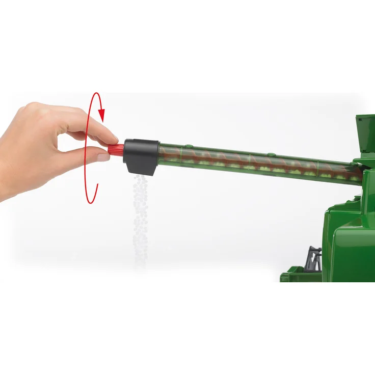 Bruder 02132 'John Deere Mähdrescher T670i', Maßstaab 1:16, grün, ab 4 Jahren – Bild 7