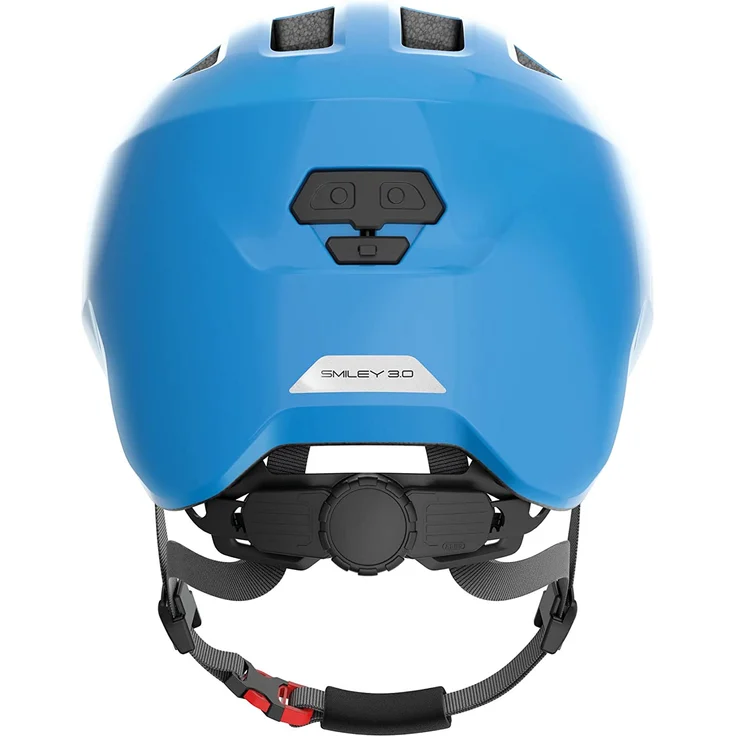 Abus 'Smiley 3.0' Kinderfahrradhelm Shiny Blue, Kopfumfang 50-55 cm – Bild 5