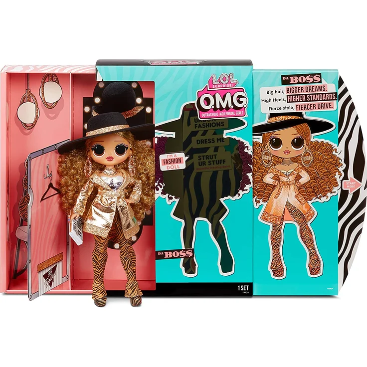 L.O.L. Surprise 'OMG Series 3 - Da Boss' Modepuppe, mit 20 Überraschungen, ab 6 Jahren – Bild 3