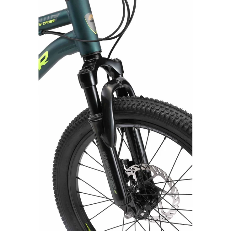 Bikestar Mountainbike Vollgefedert 20 Zoll Petrol – Bild 5