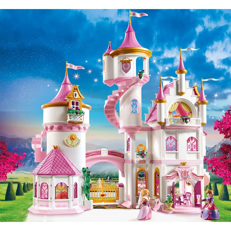 Playmobil Princess 70447 'Großes Prinzessinnenschloss' mit drehbarer Tanzplatte, 648 Teile, ab 4 Jahren – Bild 2
