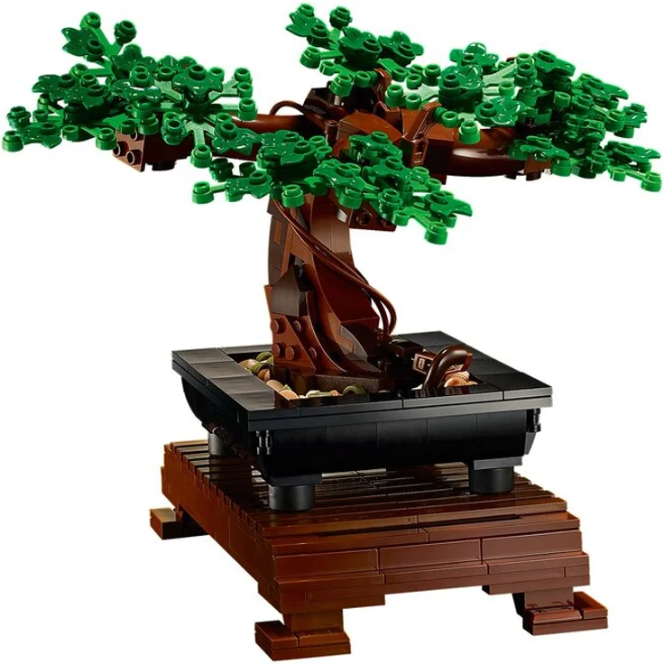 LEGO Icons 10281 'Bonsai Baum', 878 Teile, ab 18 Jahren, inkl. klassischen grünen Blättern und rosafarbenen Kirschblüten – Bild 6