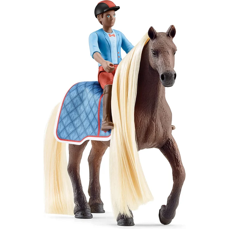 schleich Horse Club 42586 'Leo & Rocky', 18 Teile, ab 5 Jahren – Bild 3