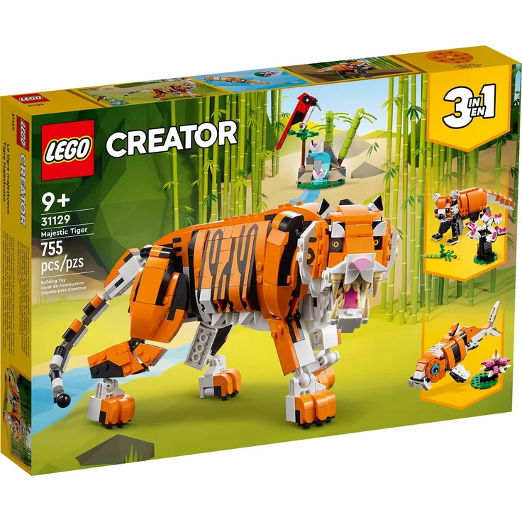 LEGO Creator 31129 'Majestätischer Tiger', 755 Teile, ab 9 Jahren – Bild 3