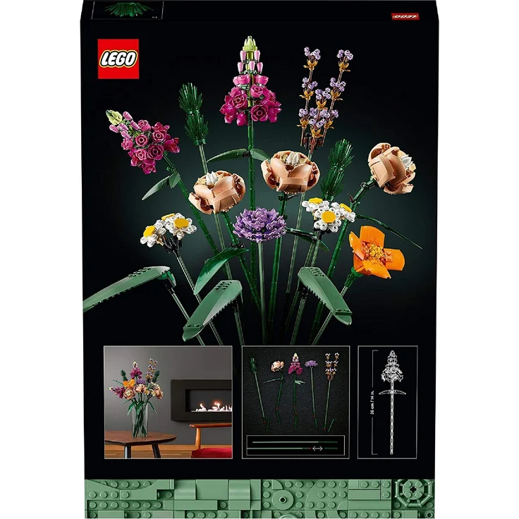 LEGO Icons 10280 'Blumenstrauß', 756 Teile, ab 18 Jahren – Bild 4