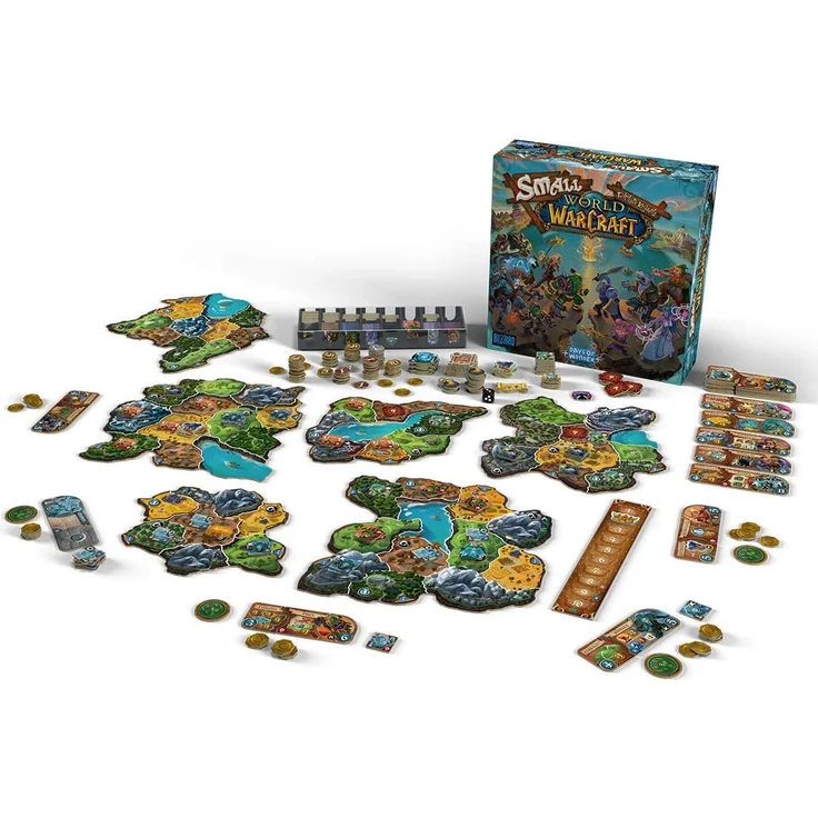 Asmodee 'Small World of Warcraft' Legespiel, ab 8 Jahren, 2 - 5 Spieler, 60+ min Spielzeit – Bild 1