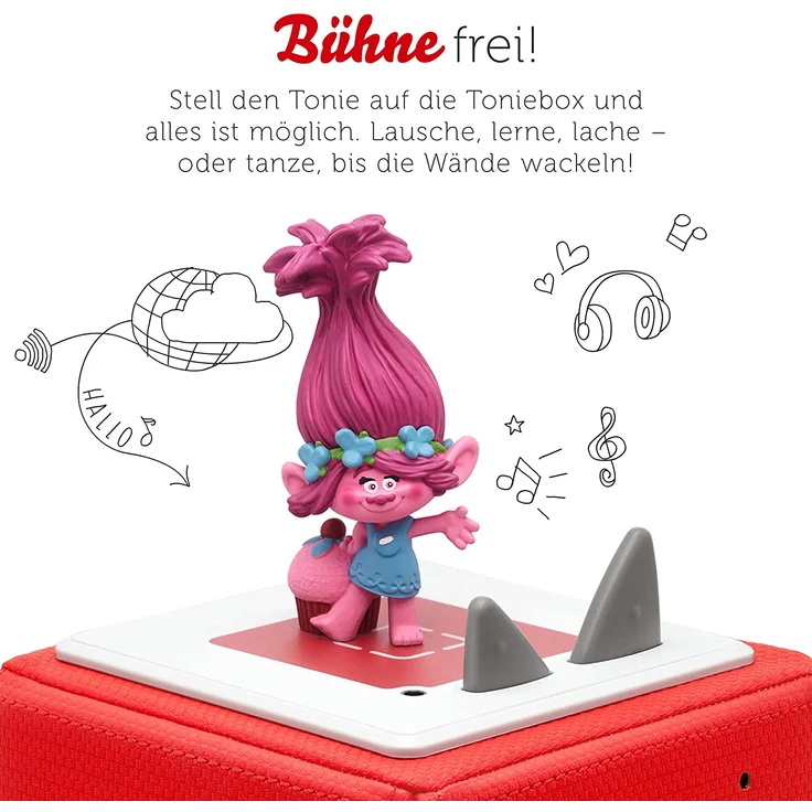 Tonies Trolls 'Finde dein Glück', Hörfigur mit ca. 60 Minuten Spielzeit, ab 5 Jahren – Bild 4