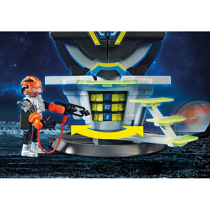 Playmobil Galaxy Police 70022 'Tresor mit Geheimcode', 55 Teile, ab 5 Jahren – Bild 4