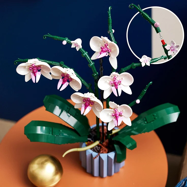 LEGO Icons 10311 'Orchidee', 608 Teile, ab 18 Jahren – Bild 5