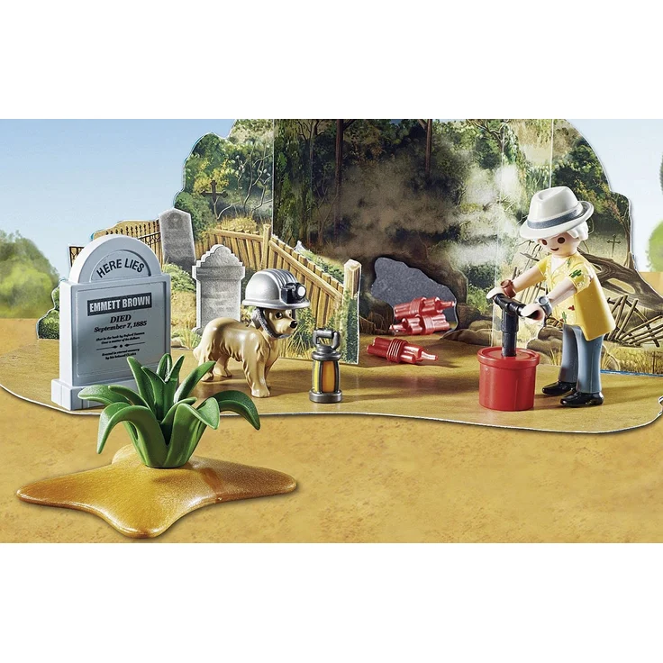 PLAYMOBIL 70576 'Adventskalender Back to the Future III', 75 Teile, ab 5 Jahren – Bild 3