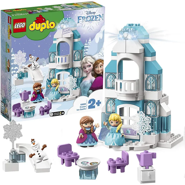 LEGO DUPLO Disney Frozen 10899 'Elsas Eispalast', 59 Teile, ab 2 Jahren, tolles Set aus Disneys "Die Eiskönigin"