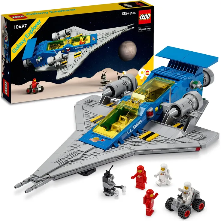 Lego Icons 10497 'Entdeckerraumschiff', 1254 Teile, ab 18 Jahren