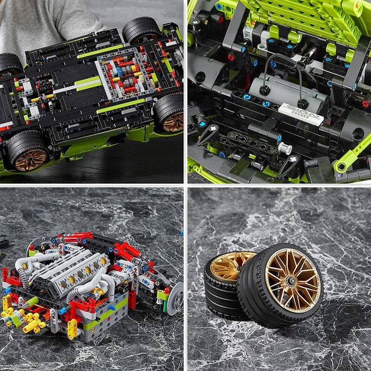 LEGO Technic 42115 'Lamborghini Sián FKP 37', 3696 Teile, ab 18 Jahren, originalgetreues Modell – Bild 7