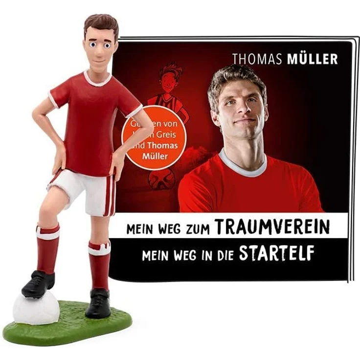 Tonies Thomas Müller 'Mein Weg zum Traumverein', Hörfigur mit ca. 27 Minuten Spielzeit, ab 6 Jahren – Bild 1