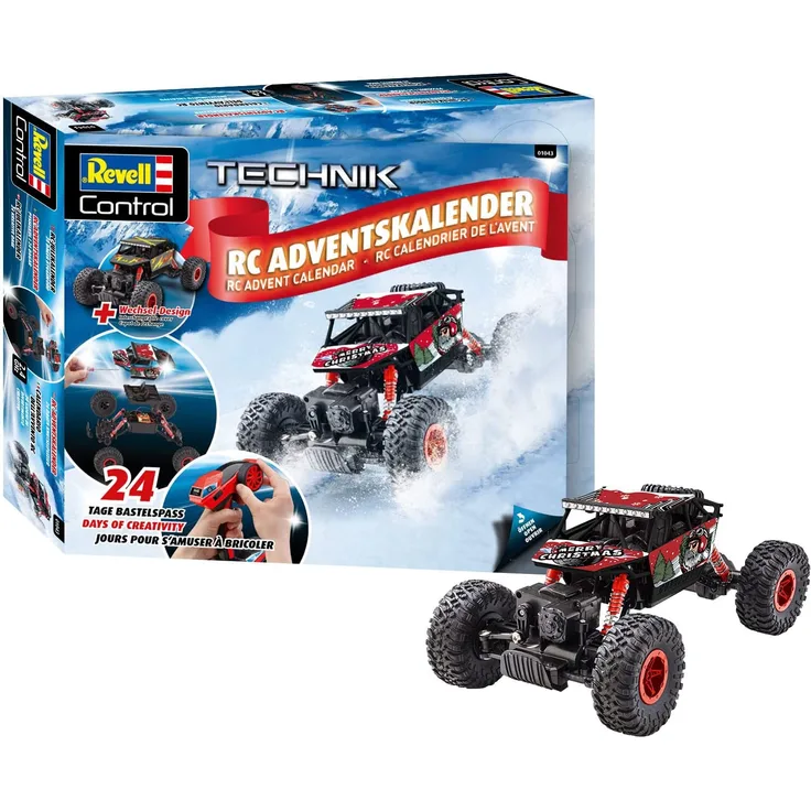 Revell 'Adventskalendar RC Crawler', 2022, ab 8 Jahren, Maßstab 1:18