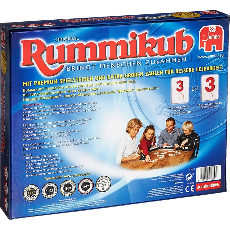 Rummikub Orginal XXL - Preisvergleich – Bild 2