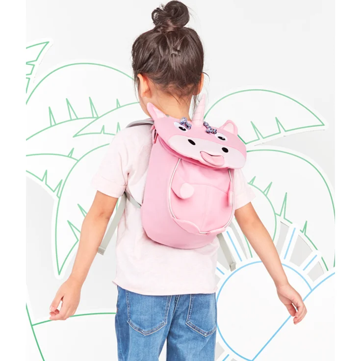 Affenzahn 'Kleiner Freund Einhorn' Kinderrucksack, ab 1 Jahr, 4 Liter, pink/rosa/lila – Bild 6