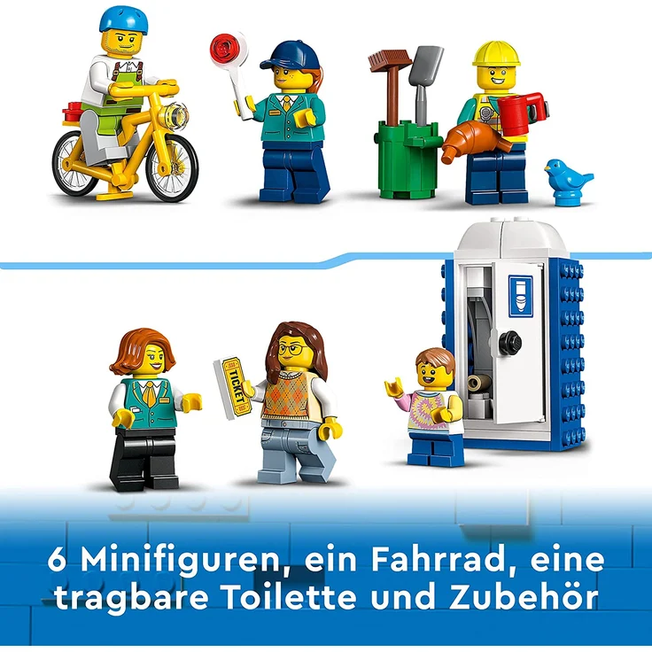 LEGO City 60335 'Bahnhof', 907 Teile, ab 7 Jahren – Bild 3