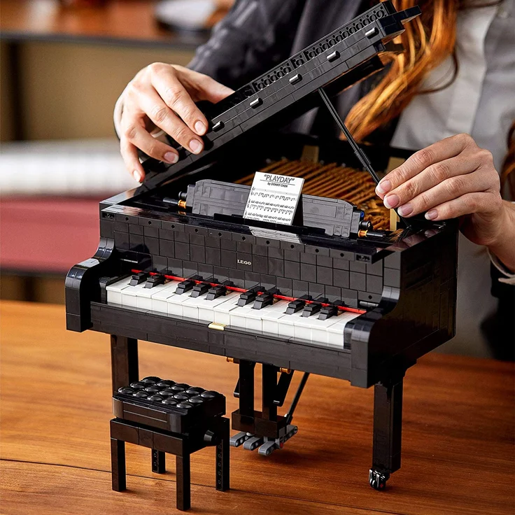 LEGO Ideas 21323 'Konzertflügel', 3662 Teile, ab 18 Jahren, fesselndes Bauprojekt, auf dem eigene Musikstücke gespielt werden können – Bild 2