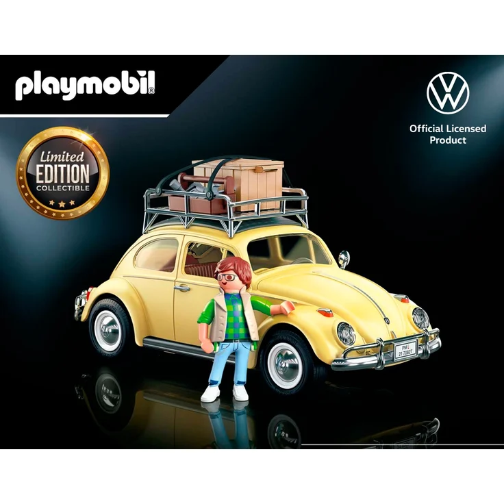 PLAYMOBIL Volkswagen 70827 'Volkswagen Käfer - Special Edition', 51 Teile, ab 5 Jahren – Bild 3