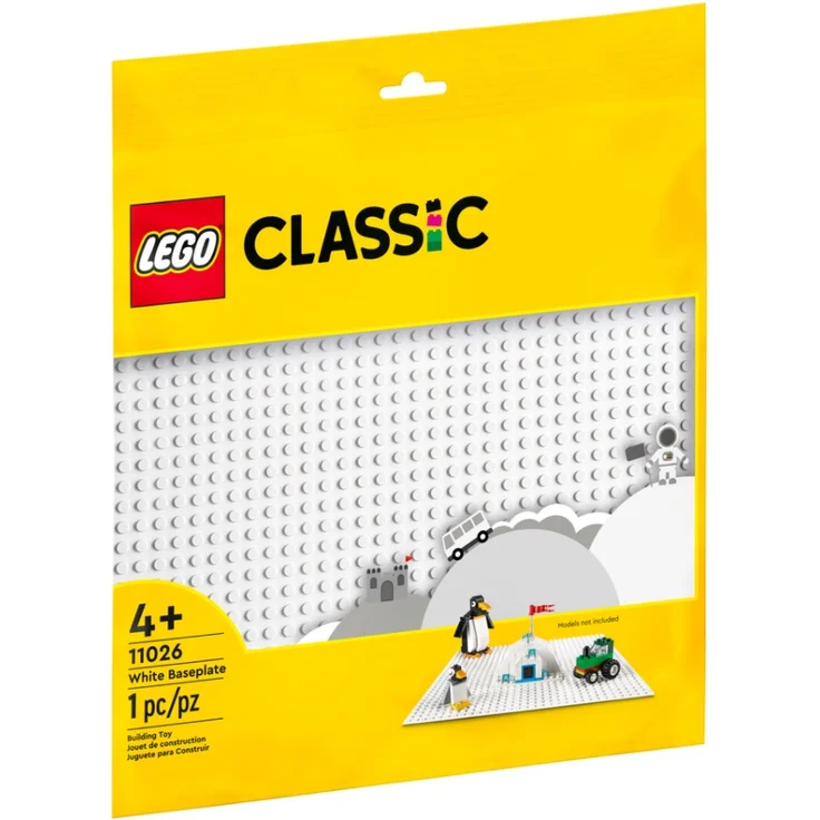 LEGO Classic 11026 'Weiße Bauplatte', 1 Teil, ab 4 Jahren – Bild 4