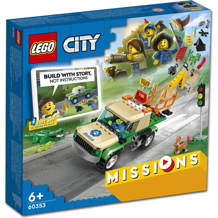 LEGO City 60353 'Tierrettungsmissionen', 246 Teile, ab 6 Jahren – Bild 3